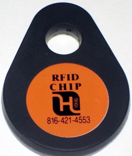 Poly-Vinyl Hanging RFID Tag